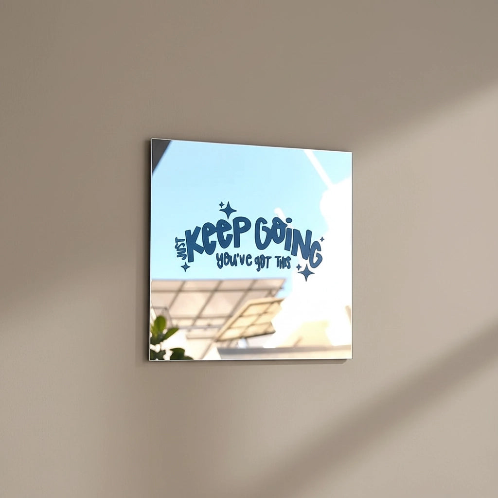 Just keep going