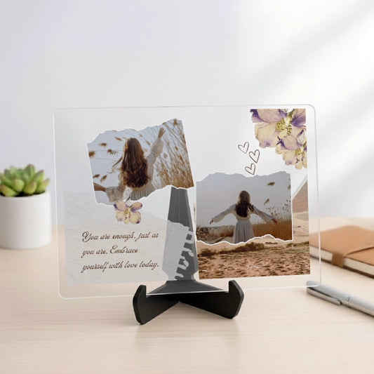 Torn Memories Acrylic Photo Frame