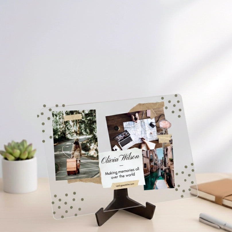 Travel Story Acrylic Frame
