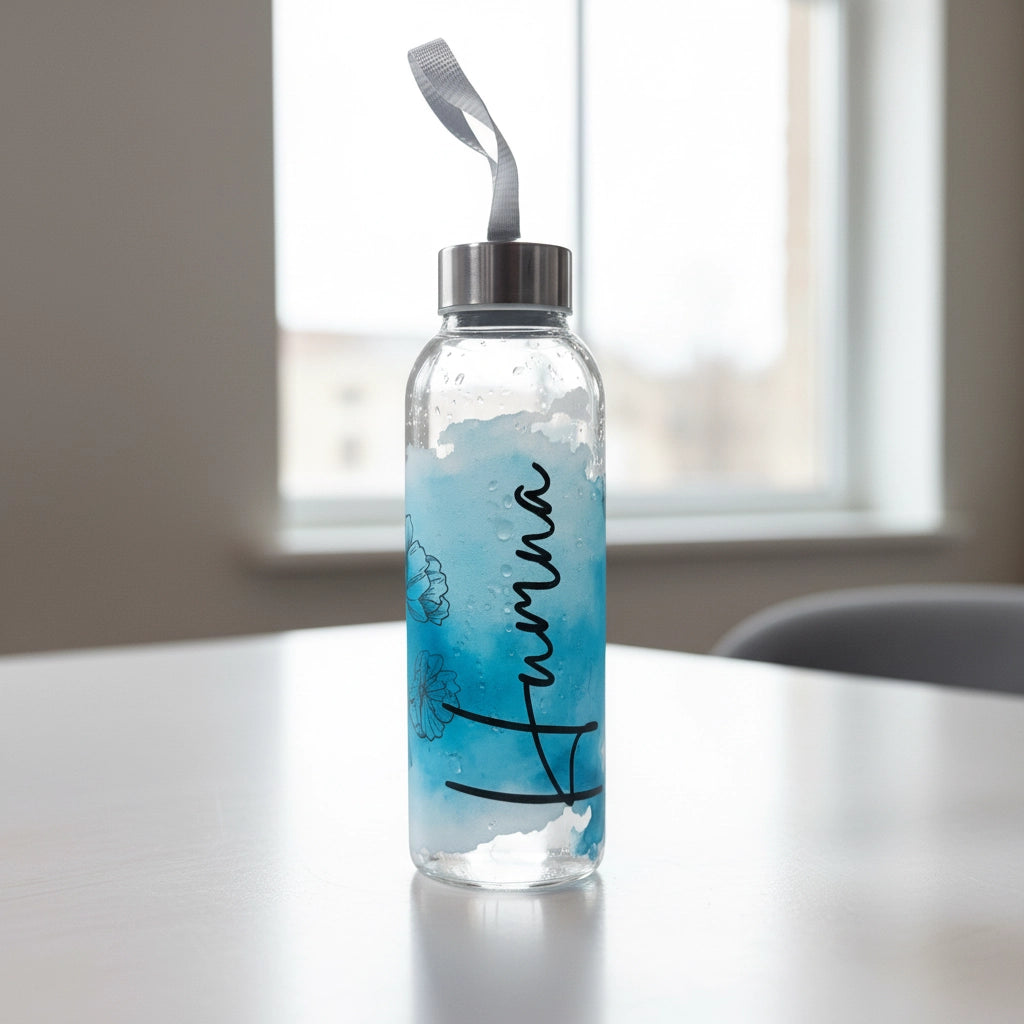 Blue Glass Bottle