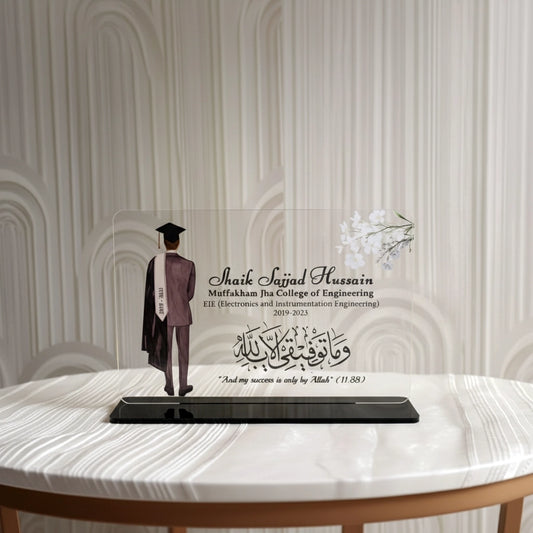 Premium Graduation frame (Male)