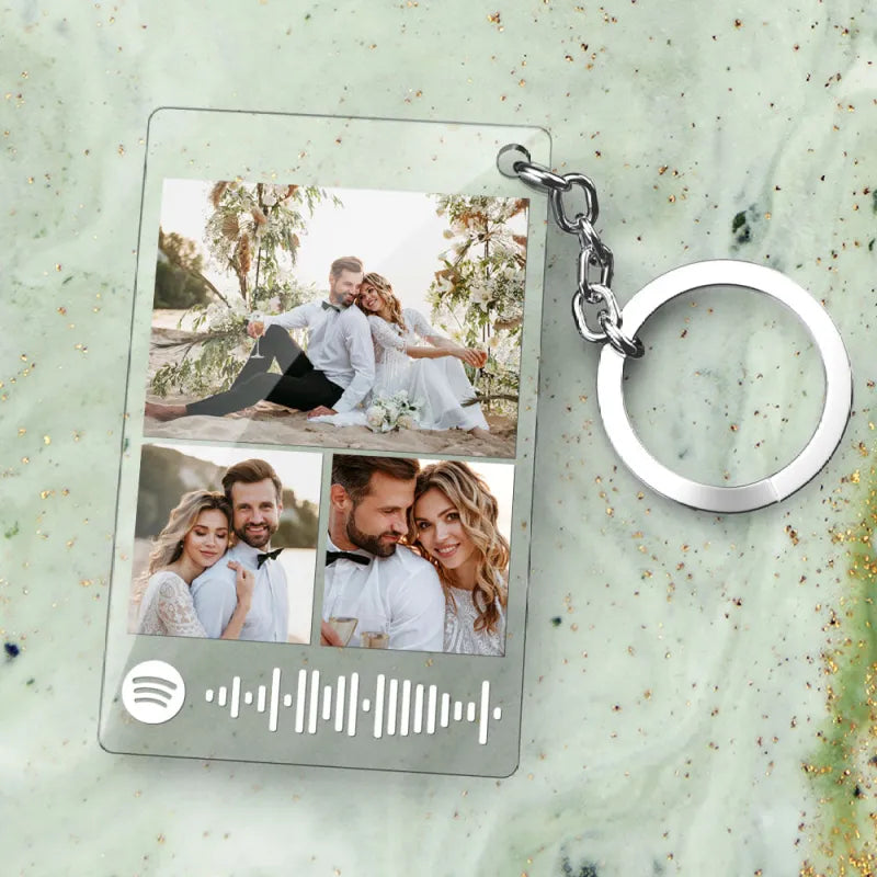 Spotify Love Keychain Deed