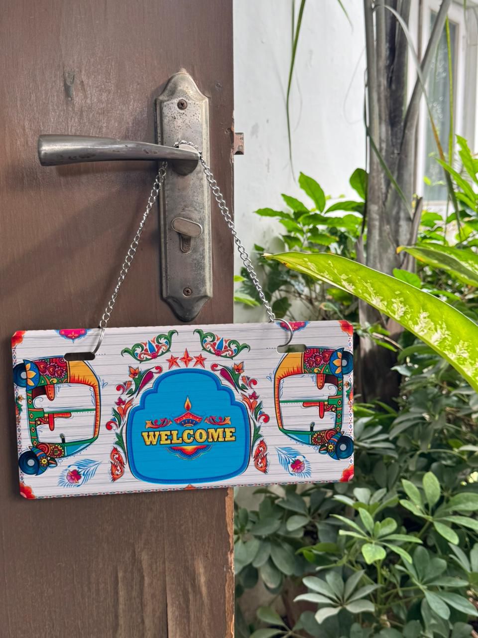 Welcome Wall Plate