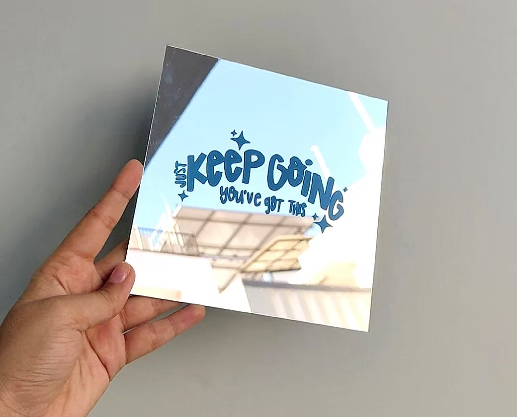 Just keep going