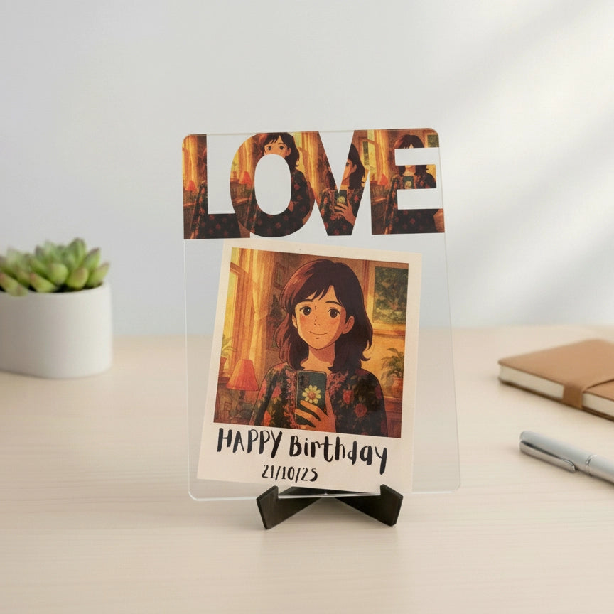 Ghibli Birthday Frame