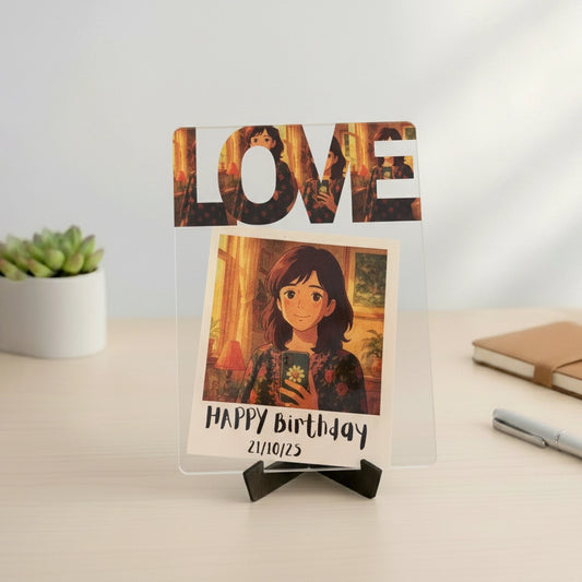 Ghibli Birthday Frame