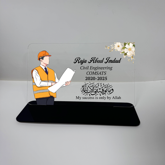 Wired for Success – Engineer Grad Frame (Male)
