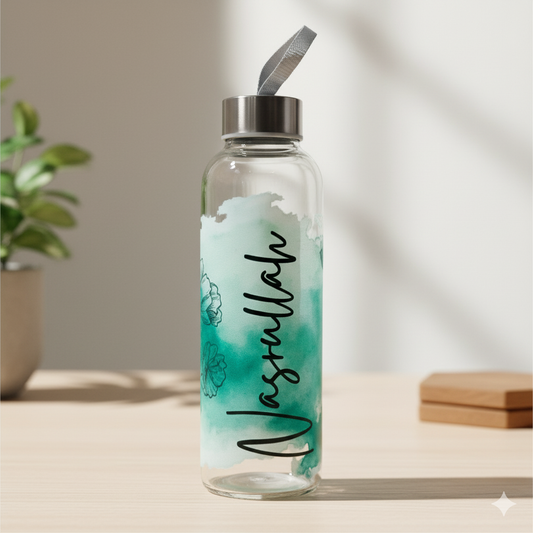 Green Glass Bottle