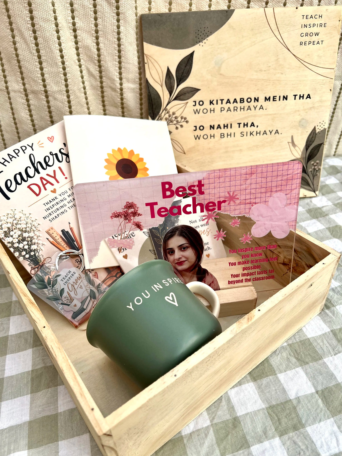 Teacher's Day Premium Wooden Gift Box