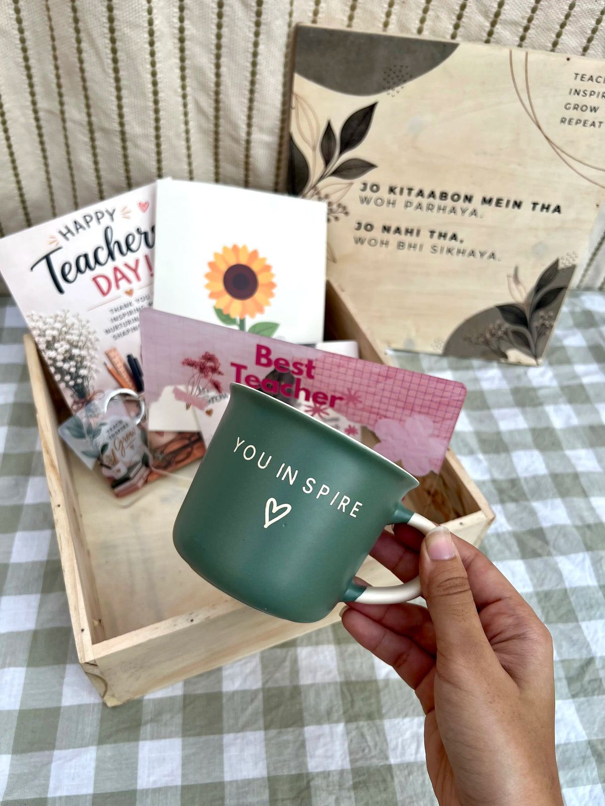 Teacher's Day Premium Wooden Gift Box