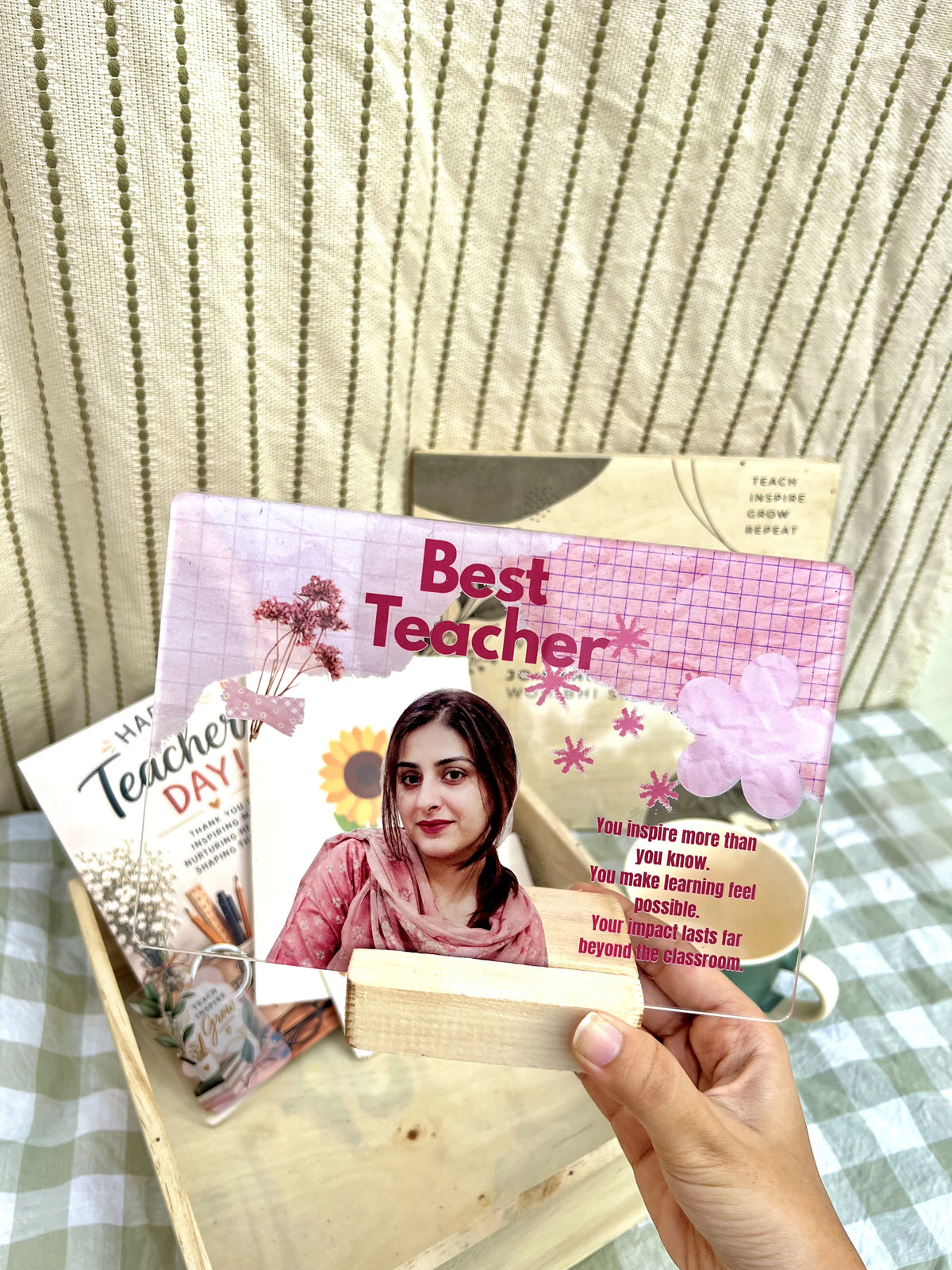 Teacher's Day Premium Wooden Gift Box