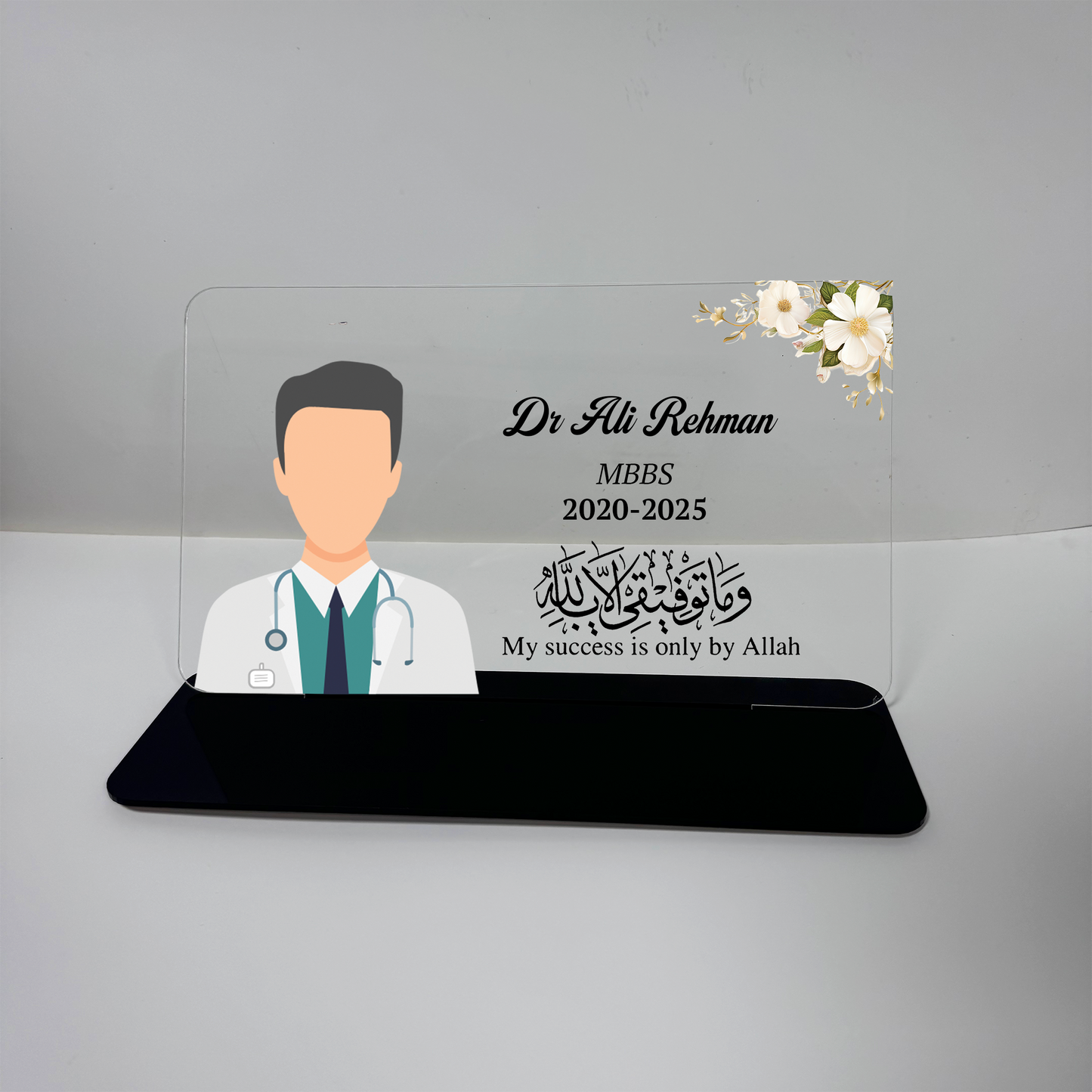 Saviour of Lives – Doctor Graduation Frame (Male)