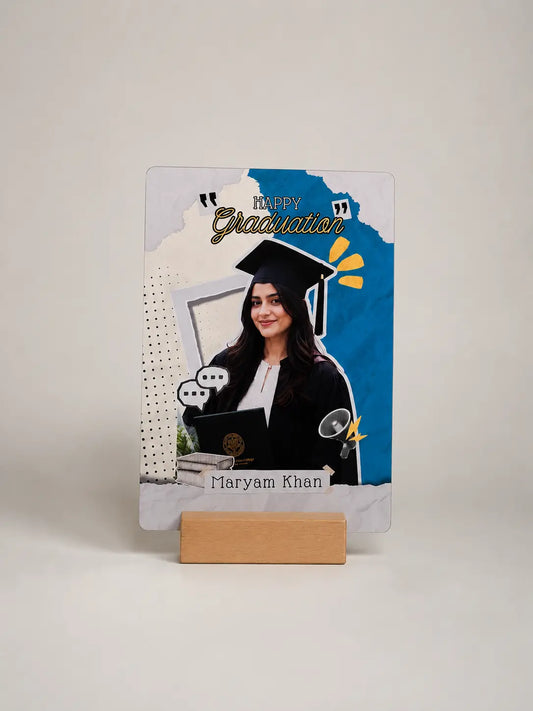 Scrapbook Star – Personalized Graduation Acrylic Plaque