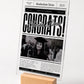 Congrats Bold – Oversized Headline Graduation Acrylic Plaque