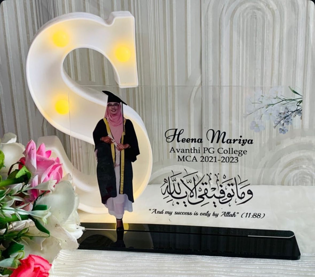 Graduation Frames Pakistan | Custom Acrylic Graduation Gifts – Stampare ...