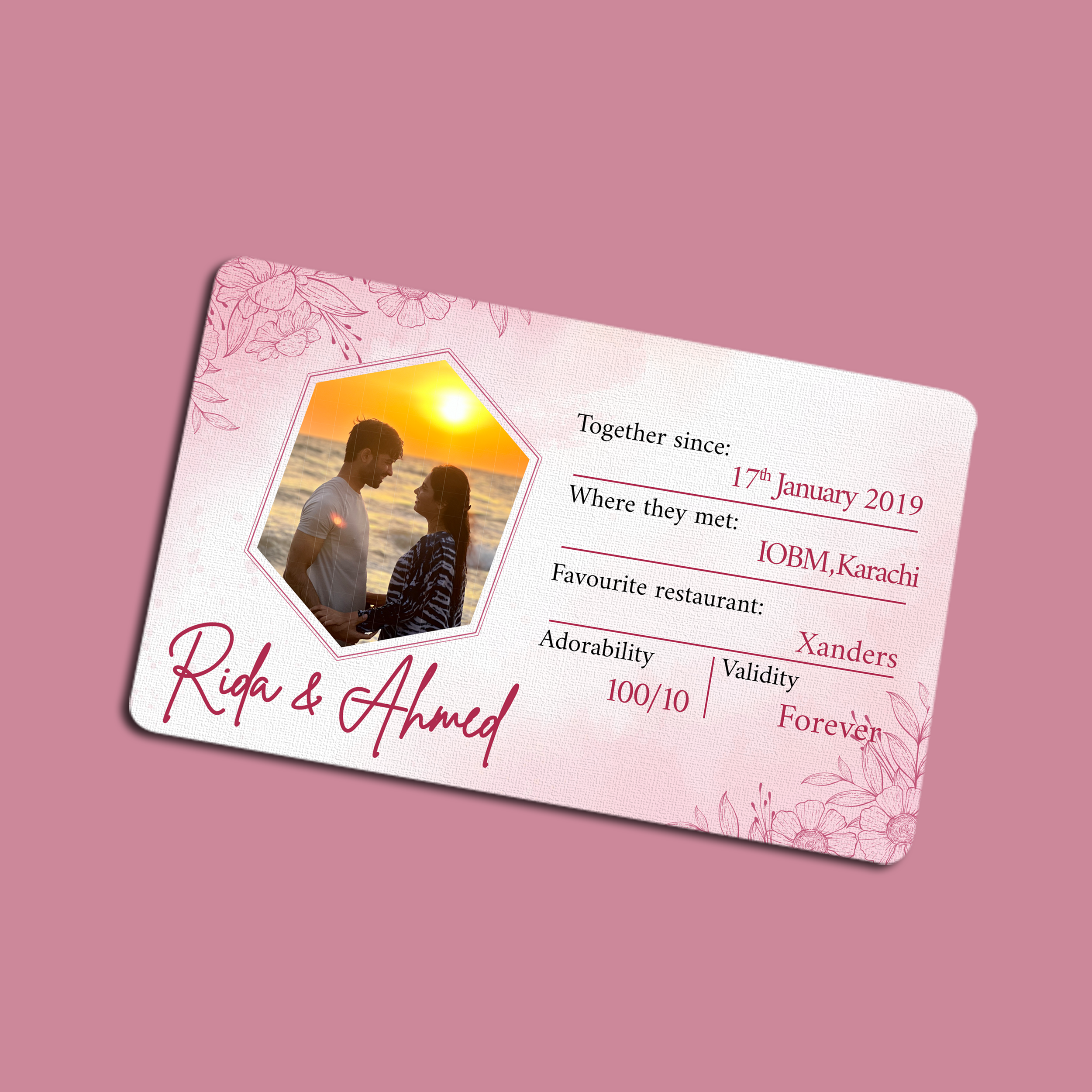 Relationship Wallet Card