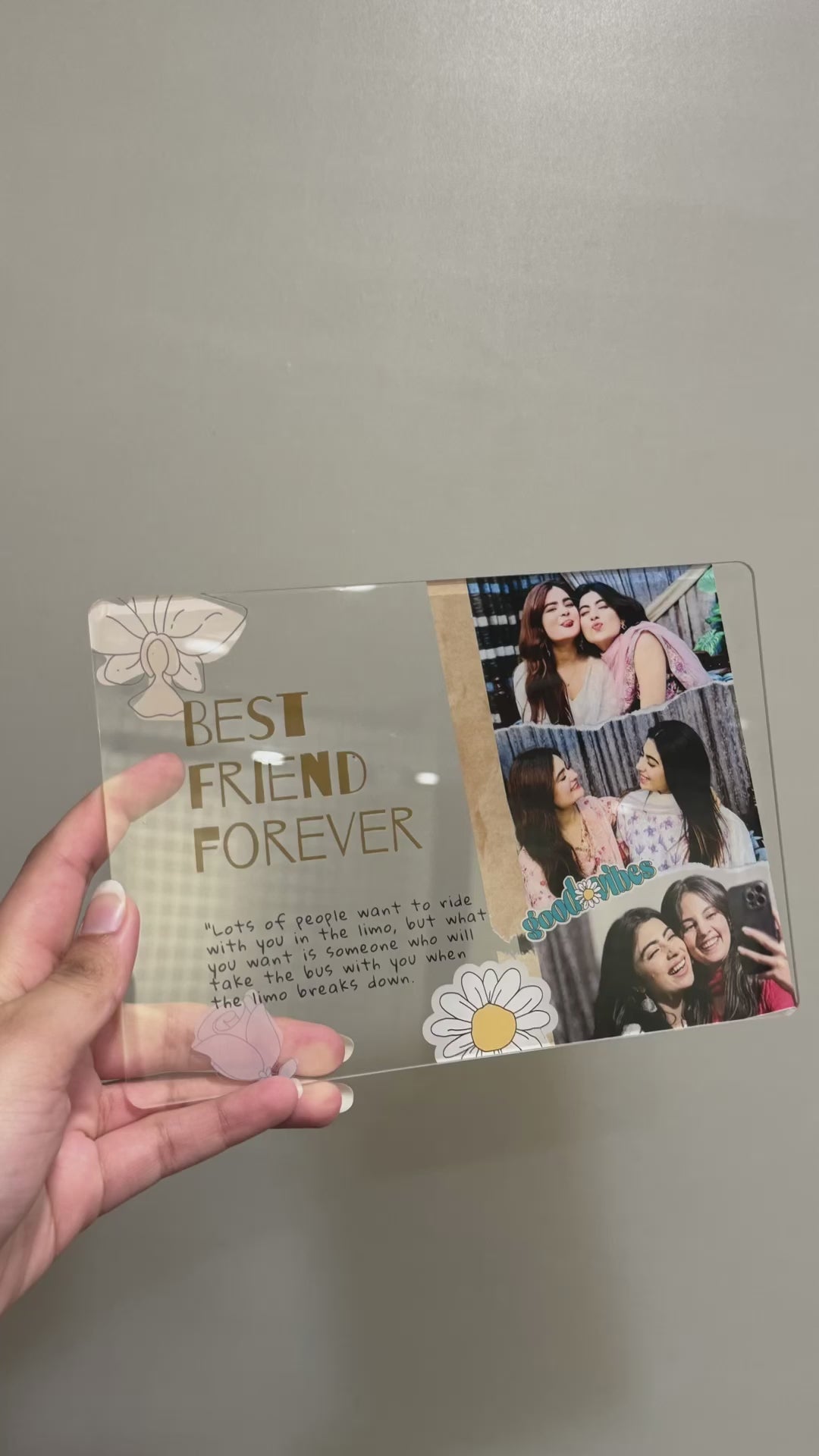 Best Friends Forever Frame