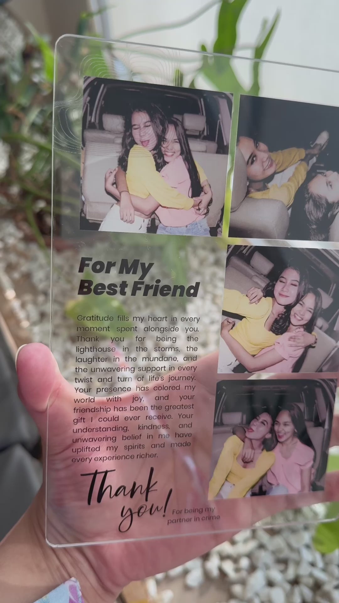 Friendship Keepsake Frame